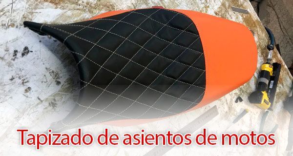 Tapizado de asientos de motos
