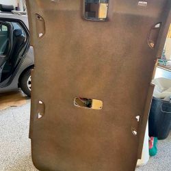 tapizado cielo raso auto refaccionado