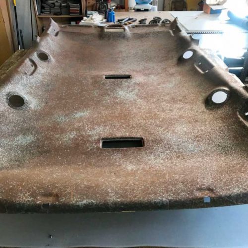 restauracion tapizado techo auto