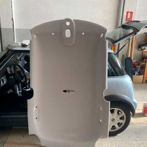 reparacion tapizado auto techo